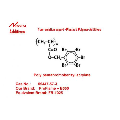 POLY PENTABROMOBENZYL ACRYLATE PPBBA फ्लेम रिटार्डेंट 59447-57-3 FR1025