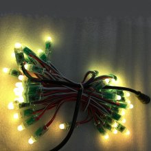 Lumină decorativă colorată RGB LED de Crăciun