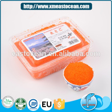 Professional frozen seafood seasoned capelin fish eggs for sale
