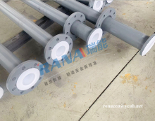 Fluoropolymer PTFE Lined Pipe Spool