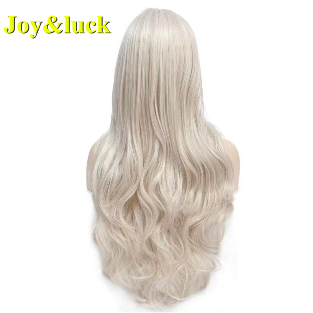 Synthetic Front Lace Wig for Women Ladies Hair Lacefront Wholesale Natural Silver Gray Short Lace Front Wigs Synthetic Hair Wigs