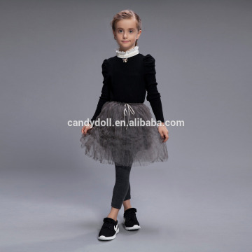 2016 New Lace Render Shirt Casual Lace Long-Sleeve Shirt Design For Children