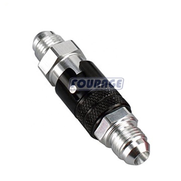 Aluminum Dry Brake Quick Release Coupler AN Male Flare
