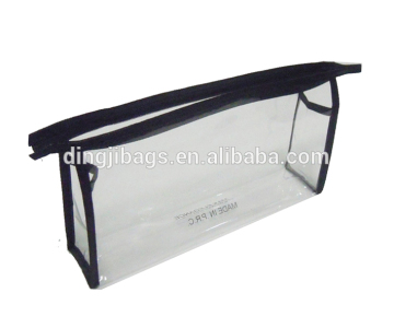 Most popular customized cosmetic bag pvc