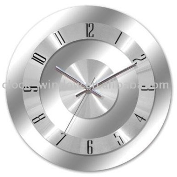 Aluminum clock