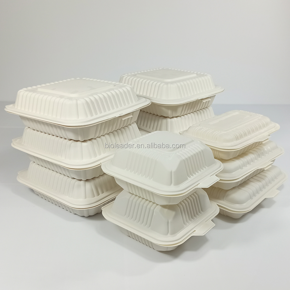 100% Biodegradable Compostable Disposable Corn Starch Cornstarch Tableware