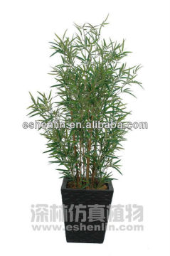 plastic artificial MIni Bamboo tree bonsai plant