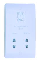 Dual Voltage Shaver Socket