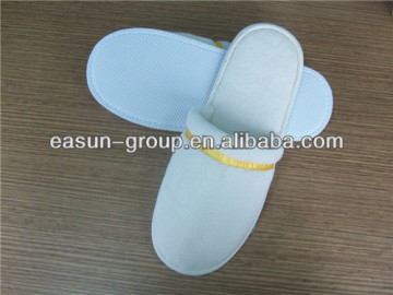 Soft hotel bathroom slipper washable hotel terry slippers