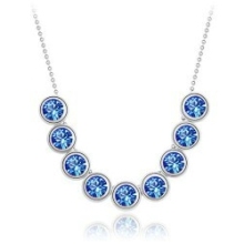 Colorful Charming Austrian Crystal Necklace Fashion Jewelr