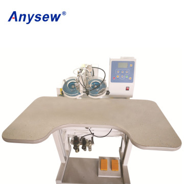 Double Head Automatic Ultrasonic Rhinestone Setting Machine AS-1104-U2