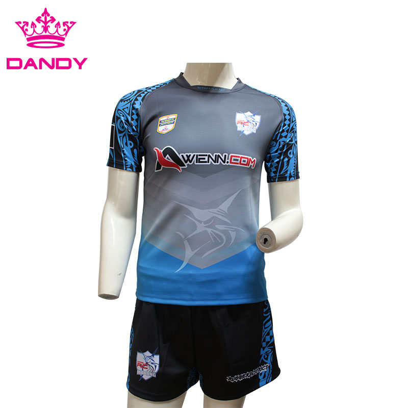 Awọn Ọkunrin yara yiyara rugby jerseys