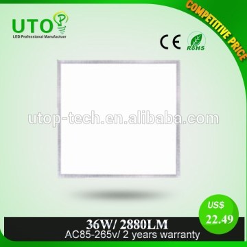 2x2ft edgelit flat ceiling hot-sale led panel 595x595