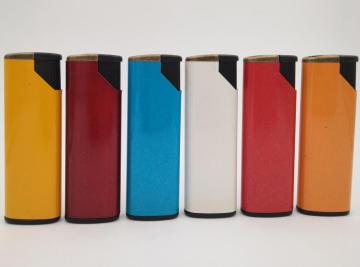 7.3cm Oval Wholesale Price Intelligent Laser Cigarette Lighter