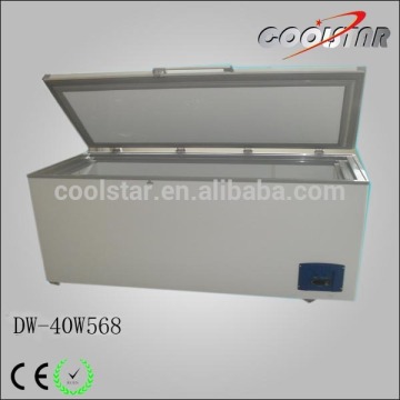 Supermarket mobile large capacity deep chest freezer