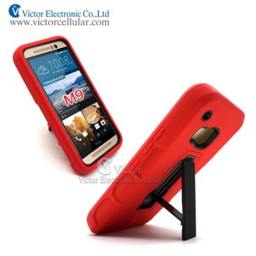 Belt clip hard kickstand Combo case for HTC One M9