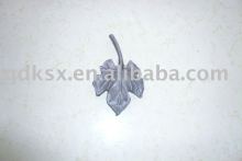 Wrought iron grape leaf