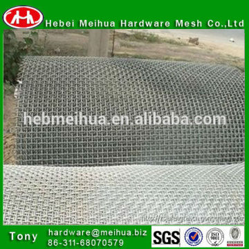 crimped wire mesh for vibrating screens(Factory)