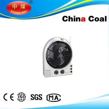 Rechargeable Solar Air Fan Light
