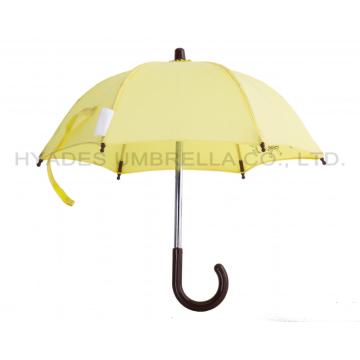 黄色の装飾的なディスプレイ小さなおもちゃの傘