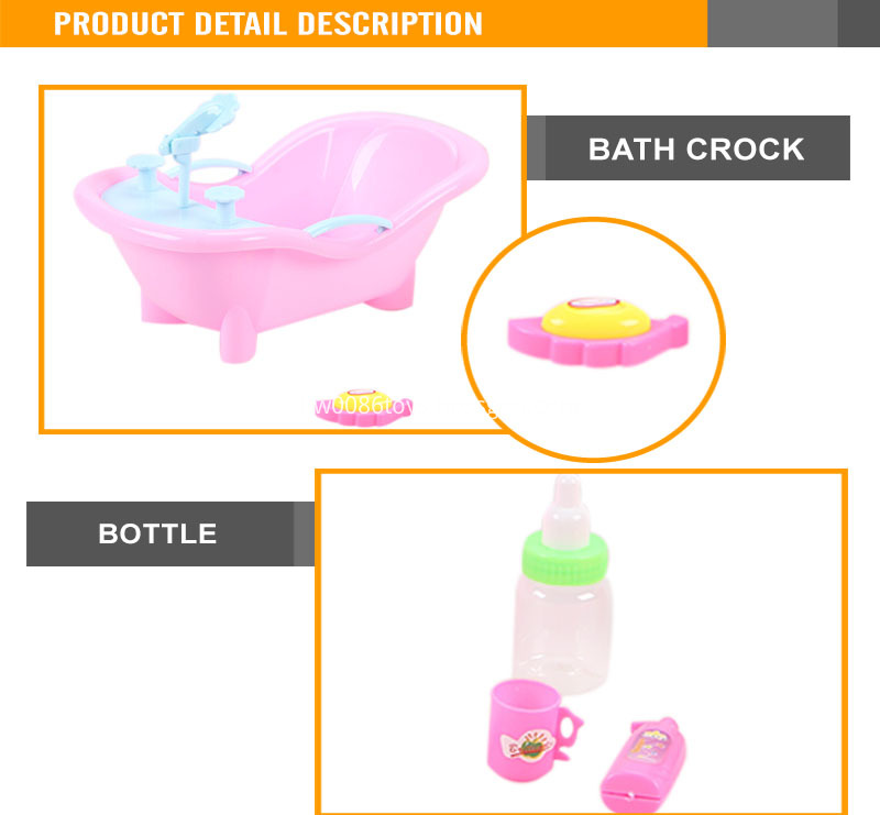 Popular 7 inch small bath doll silicone doll kits1