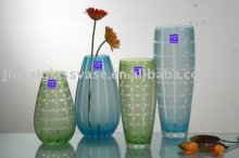 ground color glass ware/vase