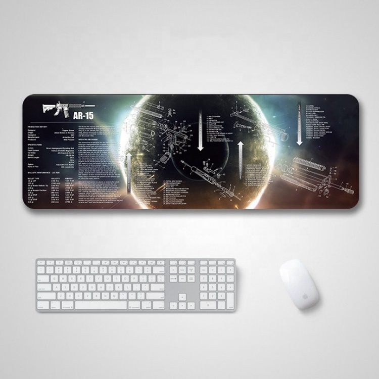 Kampanj Billig Gaming Mouse Pad Anpassad gummiprippad musplatta