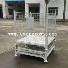Collapsible Wire Mesh Storage Steel Box Pallet