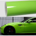 super gloss apple green car wrap vinyl