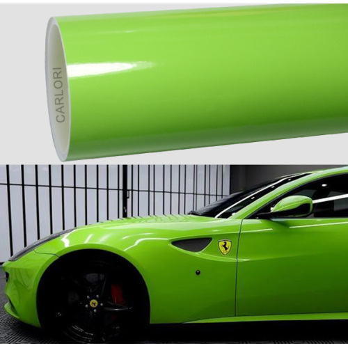 ʻO ka Super Gloss Apple Green Car Car Shop Vinyl