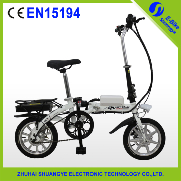 CE HOT sale 14" 36V foldable ebike