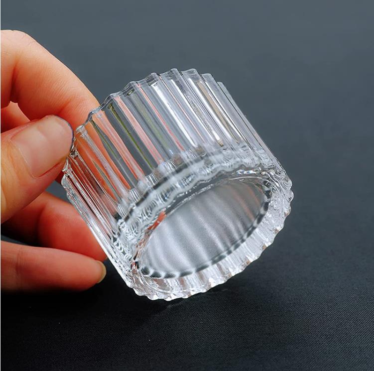 Аб'ёмныя чыстыя акуляры для свечак