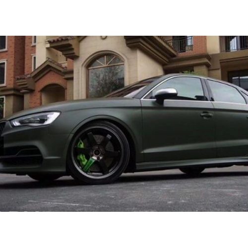 ceramic Matte Army Green Car Carp Vinyl