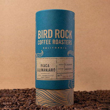 Kundenspezifische Kaffee-Rundrohr-Box-Verpackung mit Logo