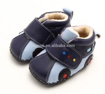 100% Authentic leather baby Boys boots PB-1123BL