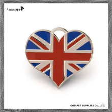 Union Jack Pet Products Heart-Shaped Dog Charms (SPP8138)