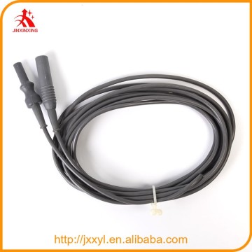 High temperature bipolar line thick coaxial cable