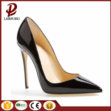 high heel leather real elegant women shoes