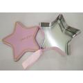 Custom printed star shape tin boxed for cookies
