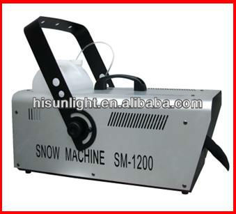 disco snow machine 1200w snow machine