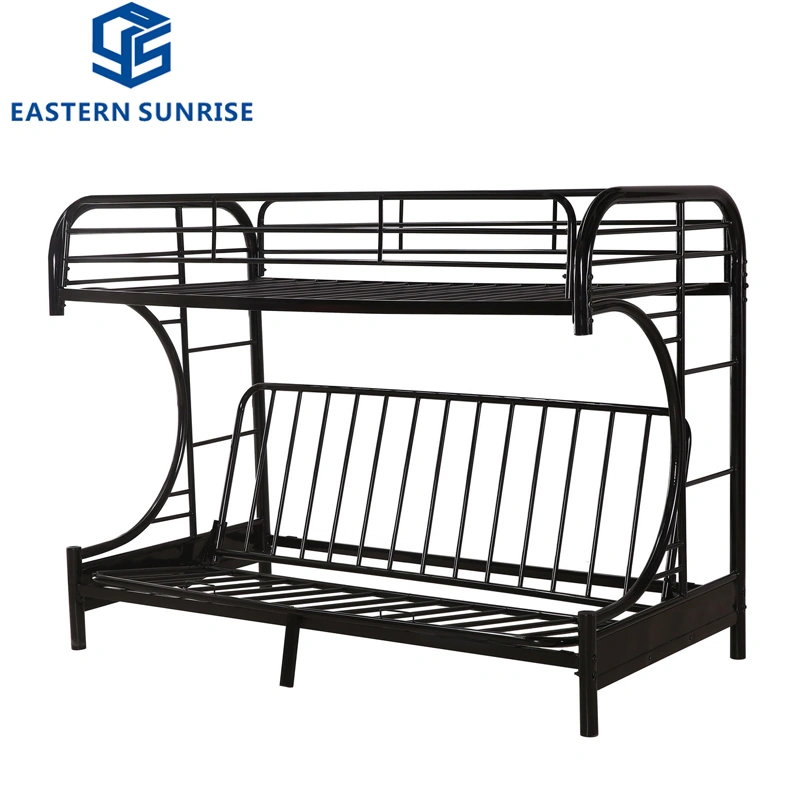 Home Furniture Bedroom Furniture Star Hotels Use Double Deck Metal Bunk Beds