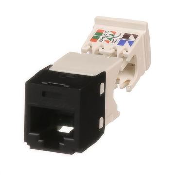 RJ45 Cat6/Cat6e UTP Female Keystone Jack Connectors for Patch Panels