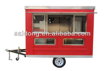 OEM High Quality mobile food cart catering trailers China catering vehicle