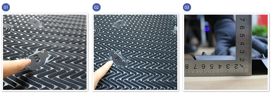 Дисплей продукта заполнения градирни Product Display Of Cooling Tower Fill
