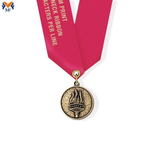High Quality Custom Medals Awards And Print Ribbons