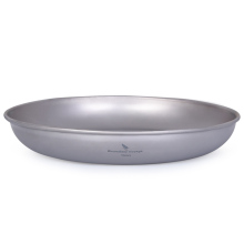 Boundless Voyage Titanium Dish Plate - Ultralight Dinner and Cooking Solution for Outdoors