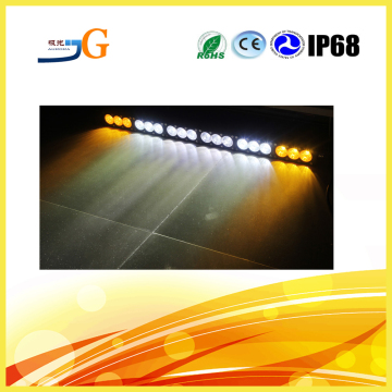 180W 33" Offroad White & Amber lights amber led bar offroad multi color Led Light Bar