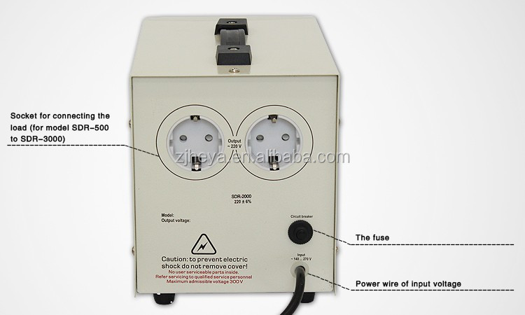 AVS 3000VA Relay Control AC Automatic Voltage Regulator Stabilizers AVR