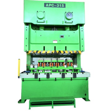 Automatic stamping equipment and die