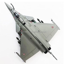Metal Fighter Jet Model: 1/100 Diecast Aircraft Model of French Air Force's Rafale B - Perfect Gift or Collectible